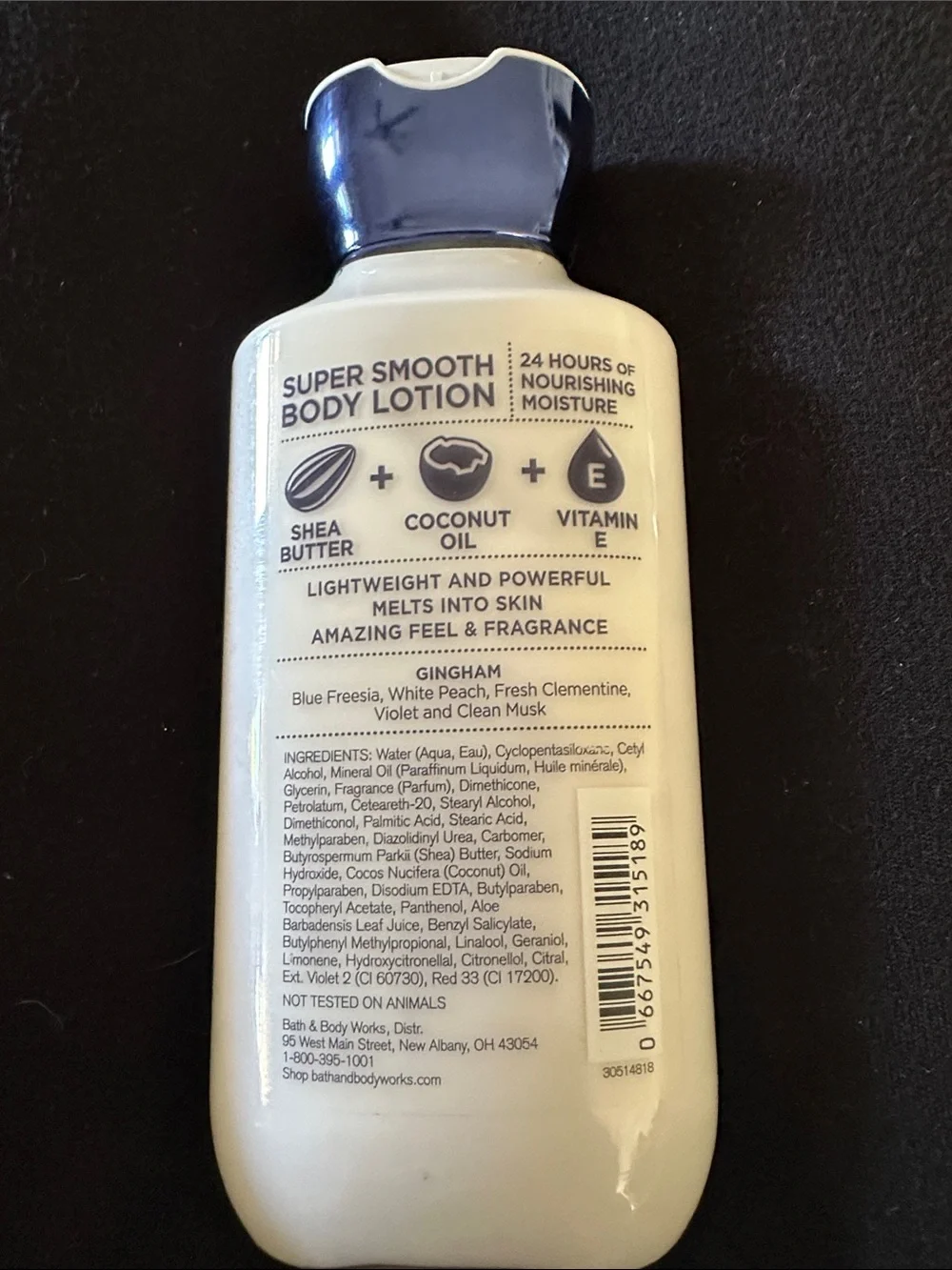 Bath & Body Works Gingham Body Lotion - BNWT